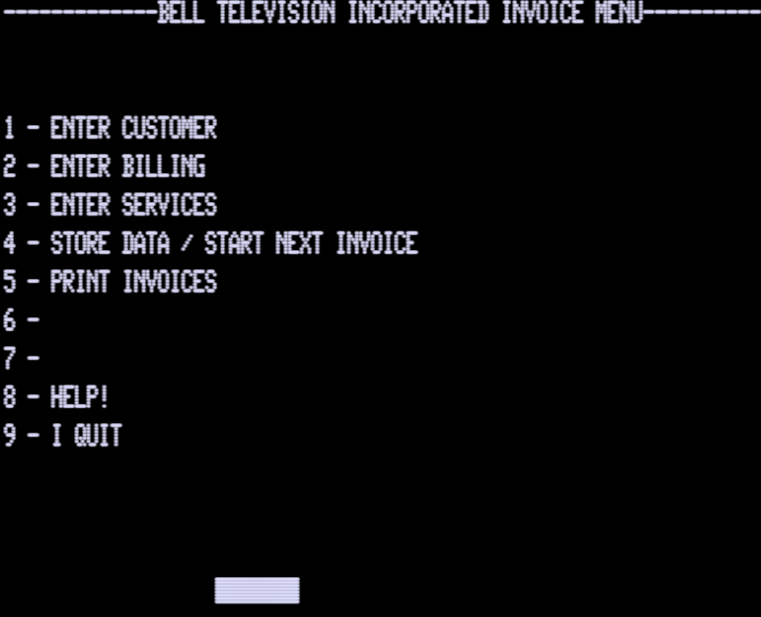 Screen shot